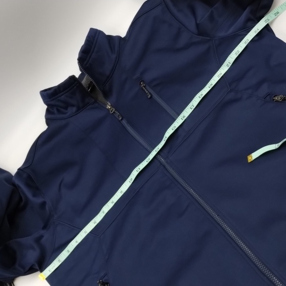 Swiss tech Mens Soft Shell Jacket Size Large Blue Color Zip Up Swiss Tech - Picture 9 of 13